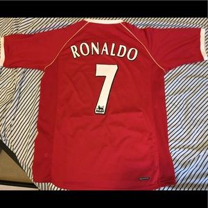 Nike Manchester United Ronaldo Soccer Jersey